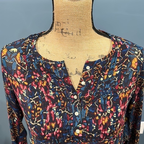 Converse long sleeve type blouse size small women’s - Picture 2 of 7